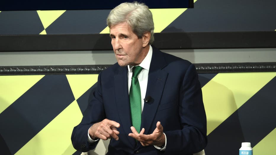 Former Secretary of State John Kerry (Photo by Gary Gershoff/Getty Images)