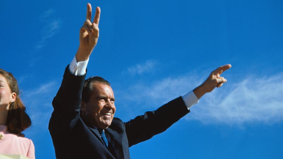 Richard Nixon (Photo by Bettmann/CORBIS/Bettmann Archive)