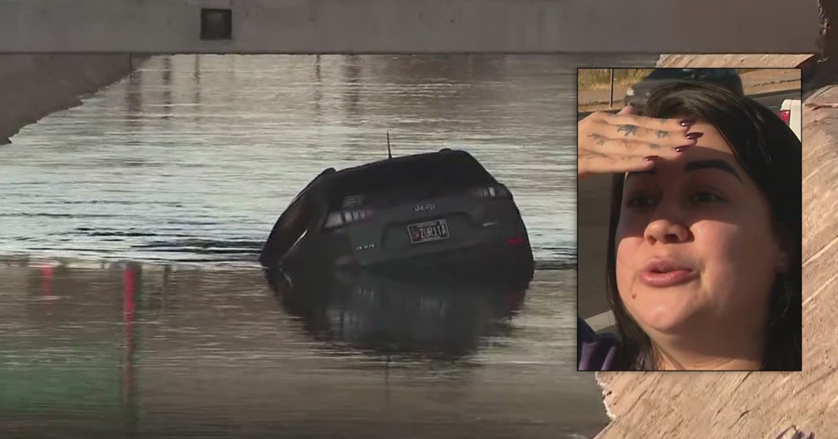 Woman helps rescue a mother, her 4 kids after crash into Phoenix canal ...