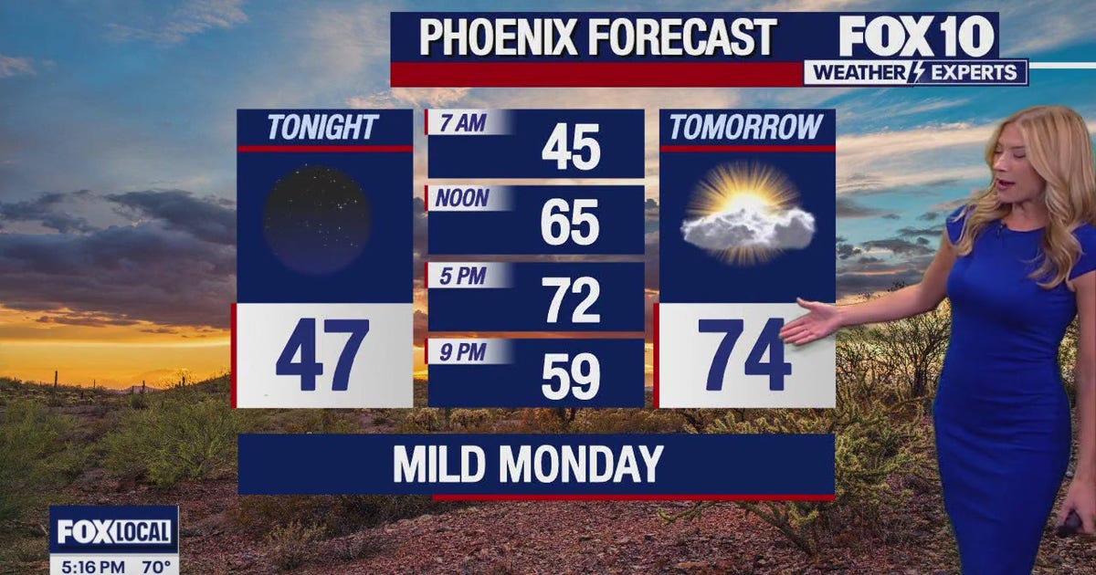 Arizona weather forecast: Temperatures begin to warm up into next week ...