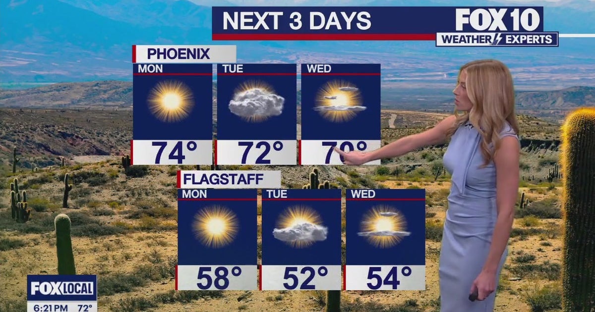 Arizona weather forecast: Above-average temps continue across the state ...