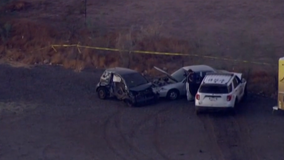 Crash involving a police car leaves 1 person dead in Apache Junction