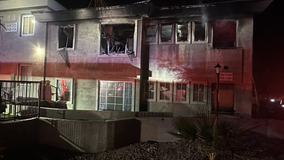 Early morning apartment fire leaves 5 people displaced, 3 units heavily damaged