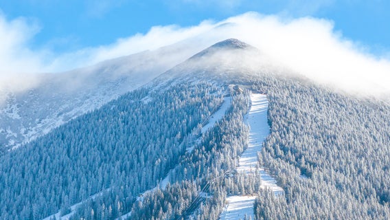 Arizona Snowbowl enjoys white Christmas with snowfall in the upper mountains of Flagstaff