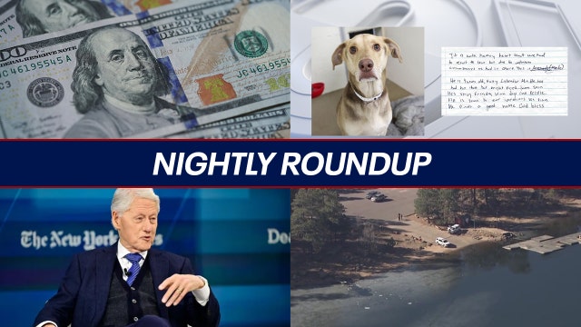 Bill Clinton hospitalized; abandoned dog found with note | Nightly Roundup