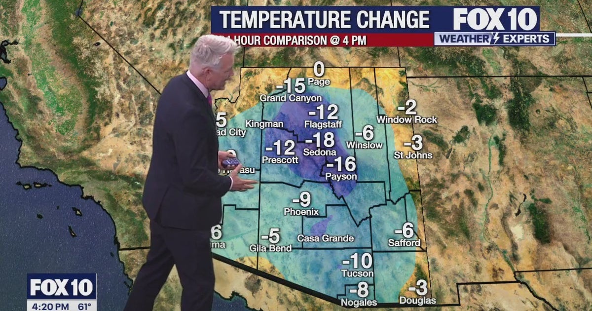Arizona weather forecast: Rain in the forecast on Monday in Phoenix ...