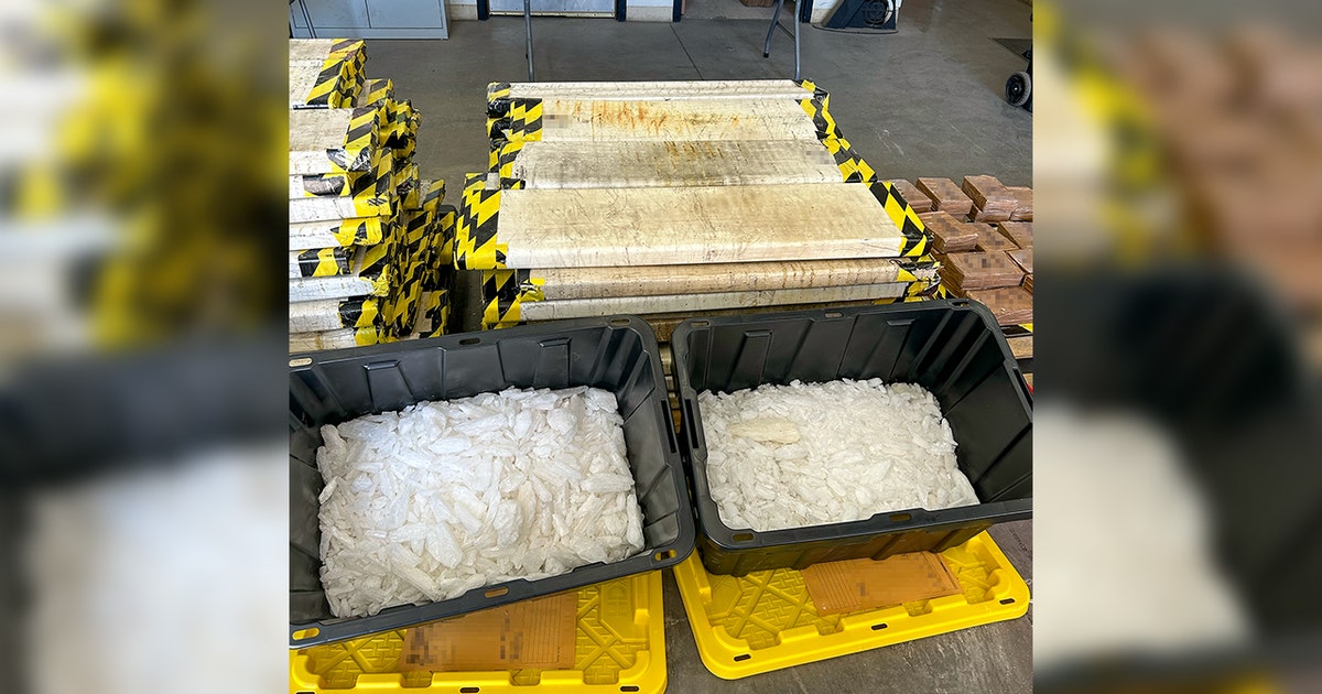 Over 1,700 lbs of meth, fentanyl seized in Phoenix area home: DPS | FOX ...