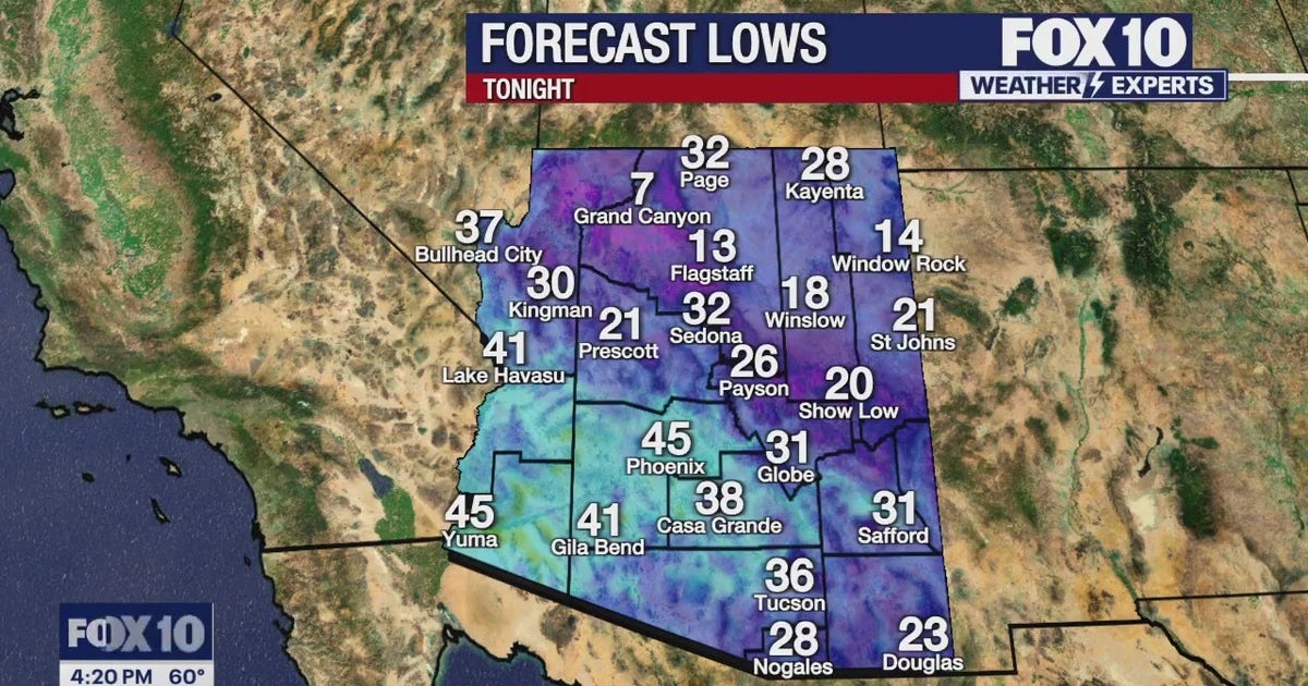 Arizona weather forecast: Slim chance for rain in Phoenix | FOX 10 Phoenix