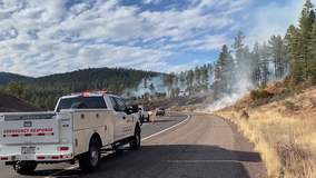 Horton Fire near Payson faces pivotal moment with strong winds brought by winter weather system