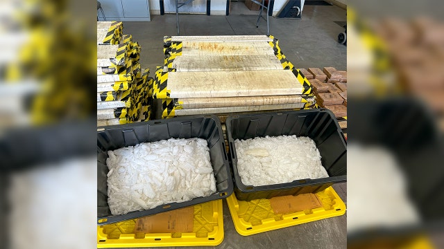 Over 1,700 lbs of meth, fentanyl seized in Phoenix area home: DPS