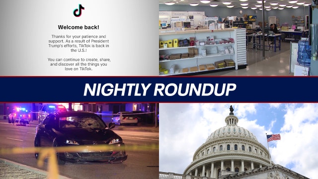 TikTok restoring U.S. service; Trump's 2nd term inauguration nears | Nightly Roundup