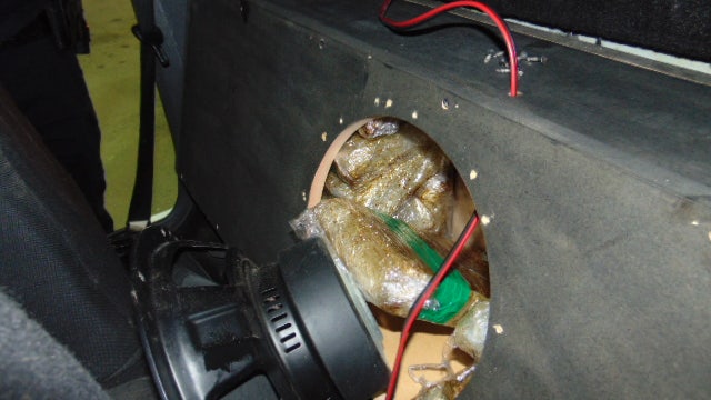 Drug seizure at the border: Nearly 200 pounds of cocaine and meth seized at San Luis Port of Entry