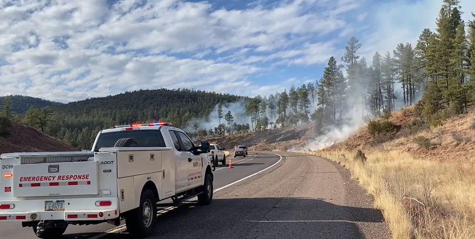Horton Fire near Payson faces pivotal moment with strong winds brought by winter weather system