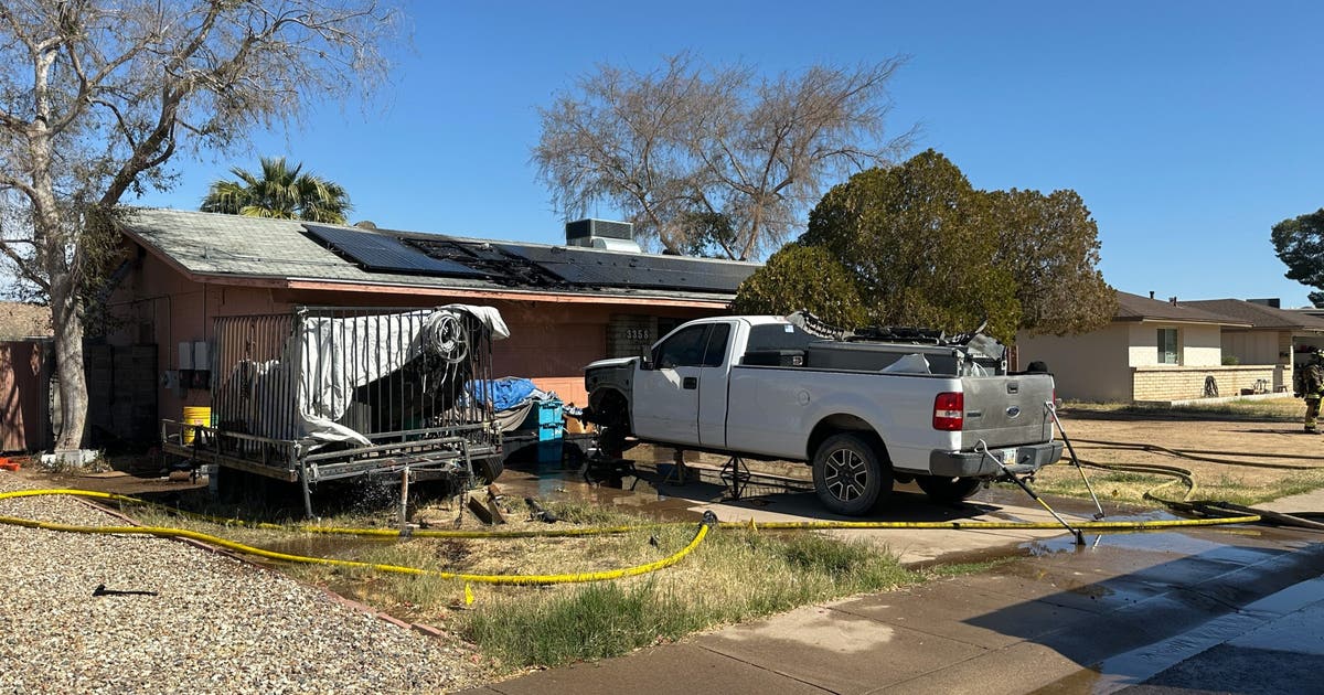 Man rescued from north Phoenix house fire | FOX 10 Phoenix