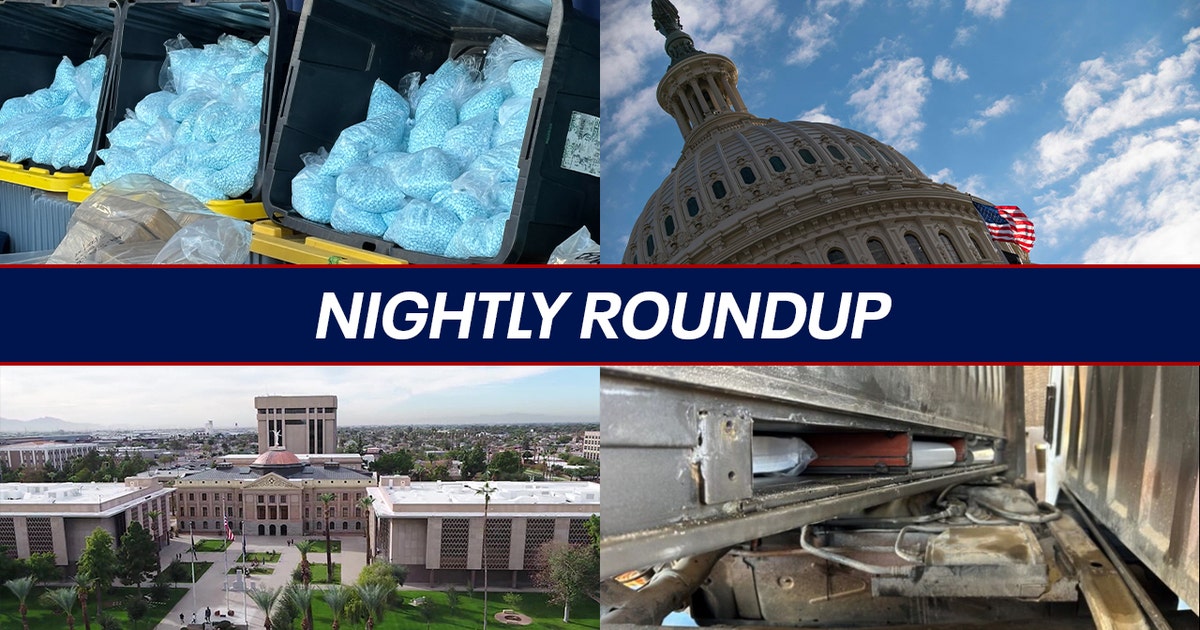 Drug bust at AZ border crossing; firing squad execution bill advances ...