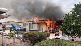 Sun City house fire kills a woman and dog