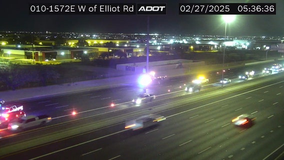 Multi-vehicle crash along I-10 near Ahwatukee caused major traffic delays