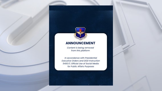 DEI content removed from Luke AFB's social media