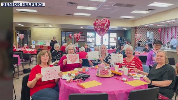 Will you be my valentine? Cards created, passed out to seniors