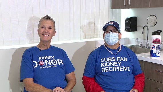 Friendship between Cubs fans turns into a life-saving kidney donation after meeting in spring training