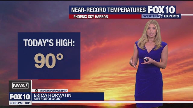 Arizona weather forecast: Phoenix sees first 90 degree day of the year
