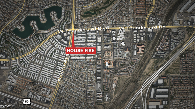 Body discovered inside Sun City home after fire breaks out