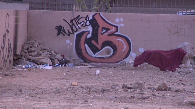 Graffiti cleanup: City of Phoenix removing vandalism
