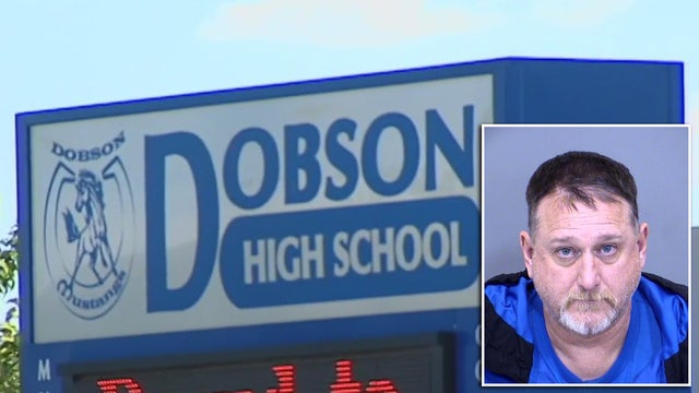 Dobson High School football coach arrested