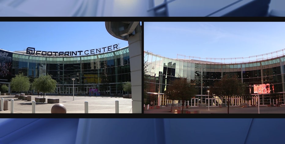 Footprint Center signage disappears from Phoenix Suns home venue