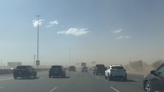 Dust storm hits Phoenix challenging drivers and causing mayhem at spring training games