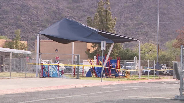 Truck crashes into north Phoenix school playground: FD
