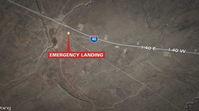 Single-engine plane makes emergency landing in Coconino County field