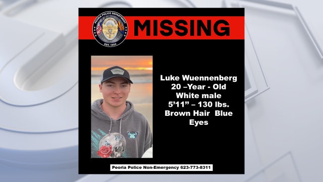Luke Wuennenberg: Search intensifies for missing Peoria man