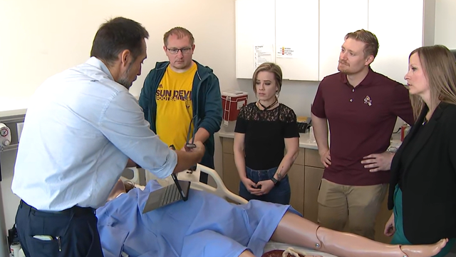 New, state-of-the-art childbirth simulator unveiled at Arizona State University nursing school