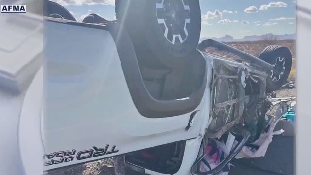 Heroic actions from passerby saves woman involved in massive crash on Interstate 10