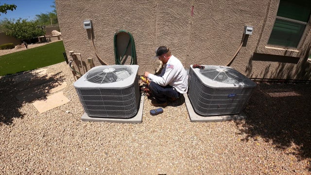 Air conditioning units get their first run for many Arizonans as temperatures near triple-digits