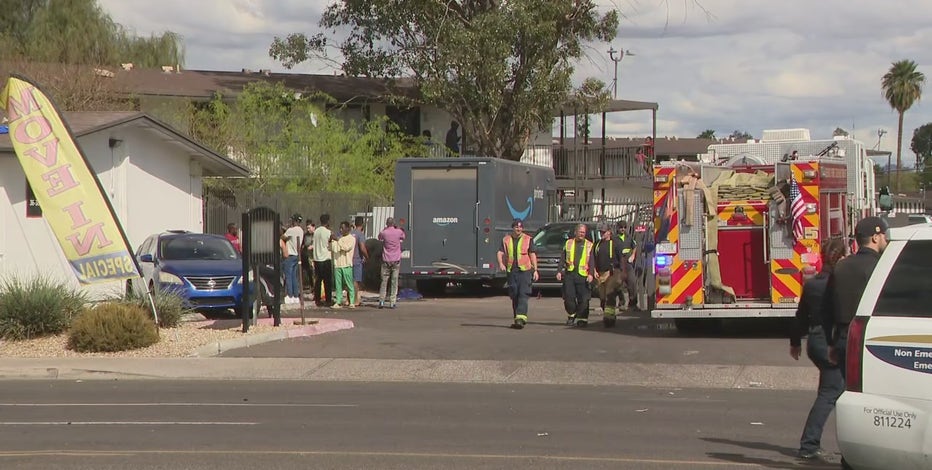 Amazon delivery truck involved in multi-vehicle crash: Phoenix FD