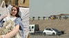 Teenager's life flipped as crash leaves school bus on its side