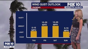 Arizona weather forecast: Highs in the 90s expected in Phoenix through Friday