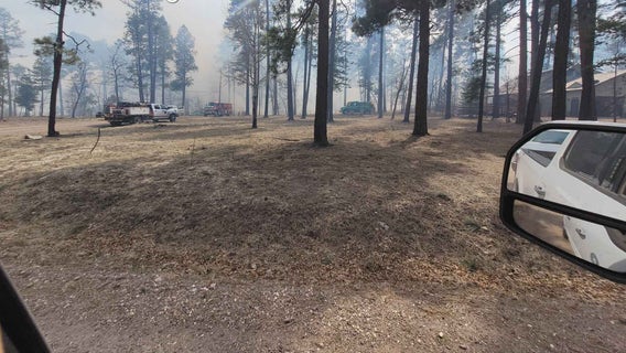 Evacuation orders lifted for fire near Arizona-New Mexico border