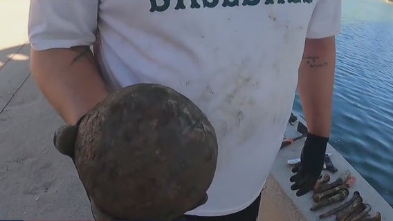 Brothers who found cannonball in Tempe Town Lake have questions answered