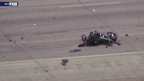DPS: Motorcyclist crashes into semi after failing to stop for trooper on I-10