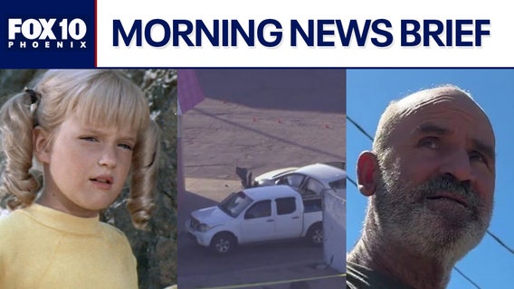 'Brady Bunch' star 'almost died'; driver crashes into Valley donut shop l Morning News Brief