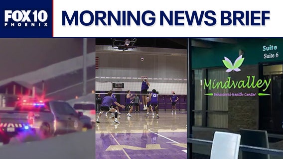 Deadly I-10 motorcycle crash; GCU cuts men's volleyball program l Morning News Brief