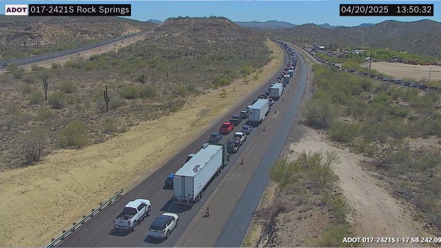 Man killed, woman and teen hurt in I-17 crash