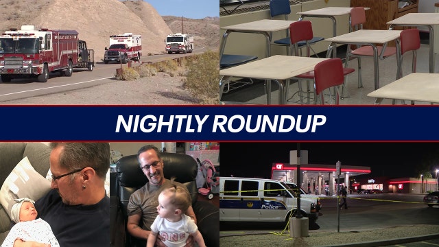 Kids rescued near Lake Mead; AZ man faces long recovery following school bus incident | Nightly Roundup