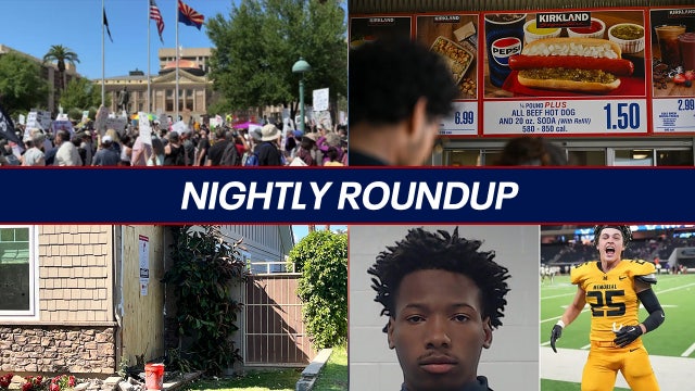 Protesters rally at Arizona State Capitol; Costco makes food court changes | Nightly Roundup
