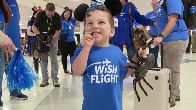 Make-A-Wish families awarded trip of a lifetime to Disney World via American Airlines