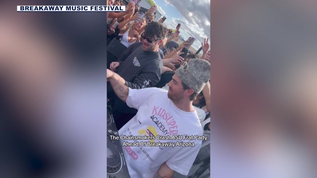 The Chainsmokers surprise ASU students with a pop-up concert at frat party