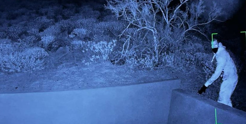 Man caught on camera attempting to break into a home in Cave Creek, MCSO searching for suspect